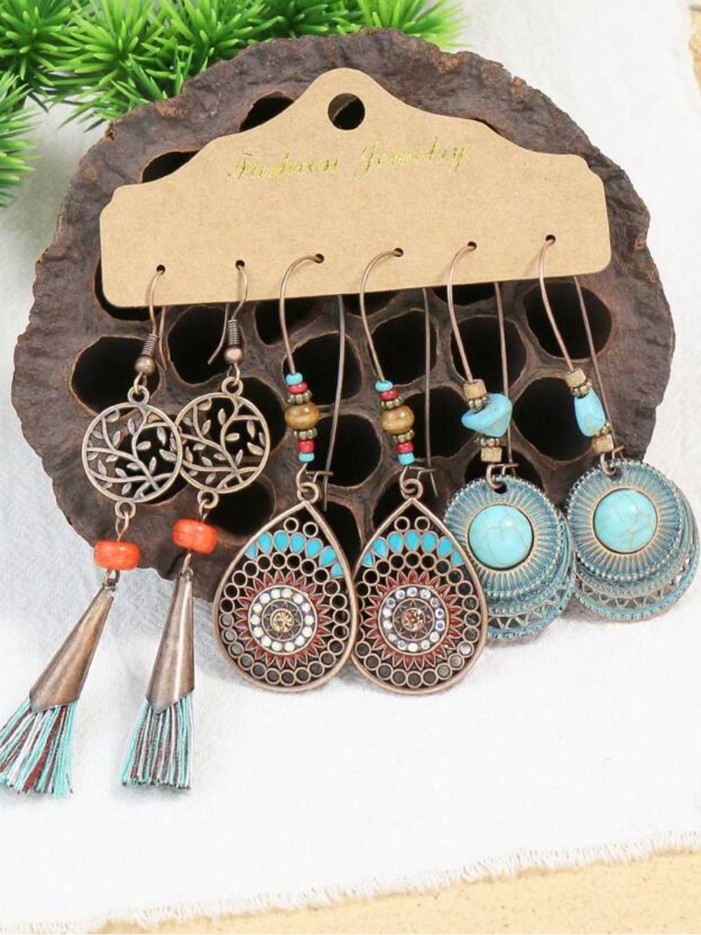 📿 SET OF 3 Dangle Earrings 📿